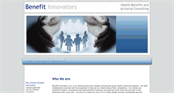 Desktop Screenshot of benefitinnovators.com
